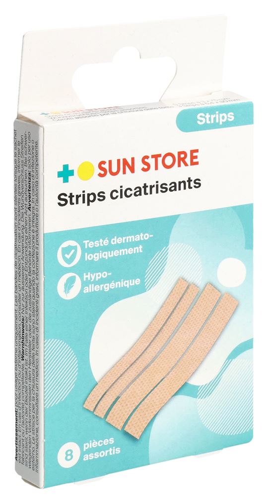 SUN Store Wundverschluss-Strips assortiert 8 Stk