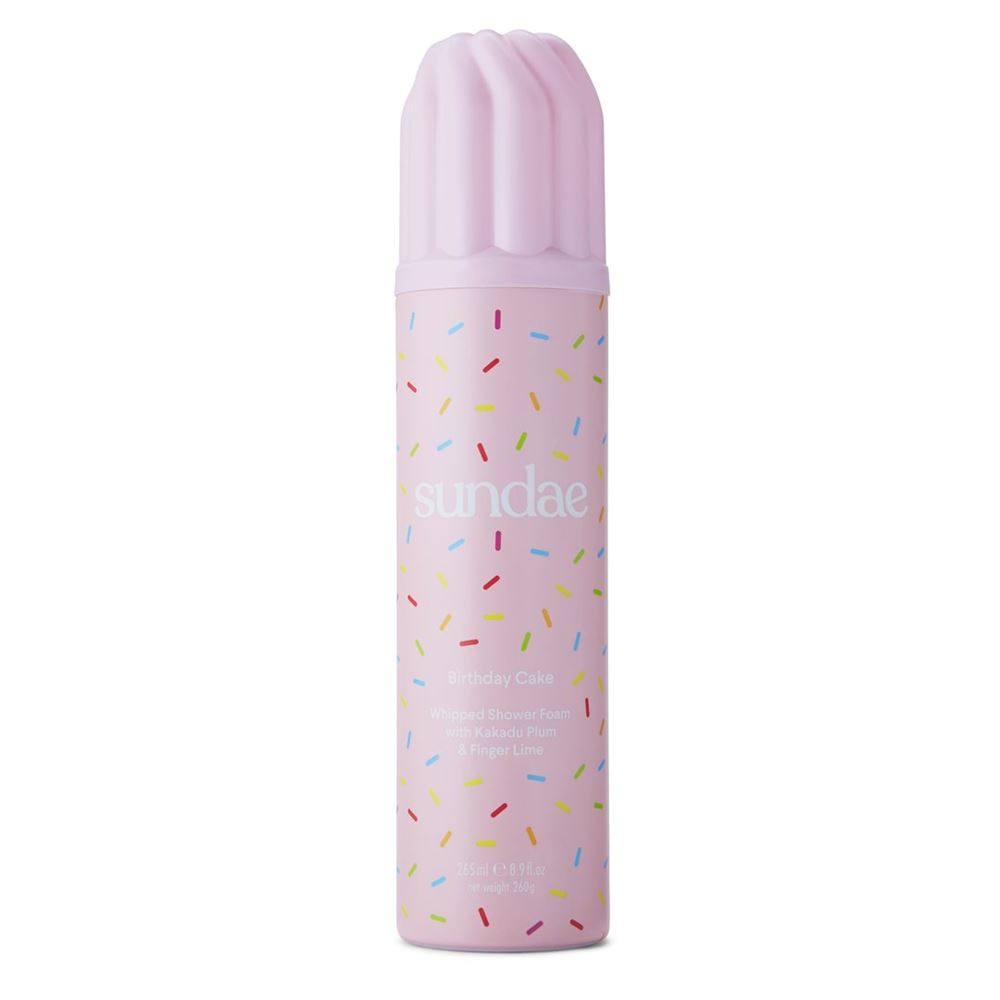 sundae Whipped Body Shower Foam Birthday Cake Aeros 265 ml