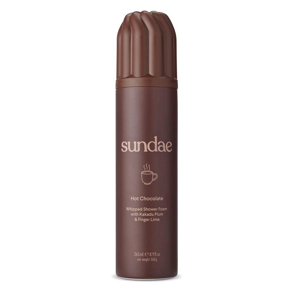 sundae Whipped Body Shower Foam Hot Chocolate Aeros 265 ml