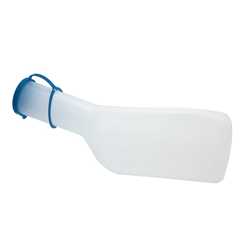 Sundo Urinflasche Herren 1000ml mit Deckel transluzent