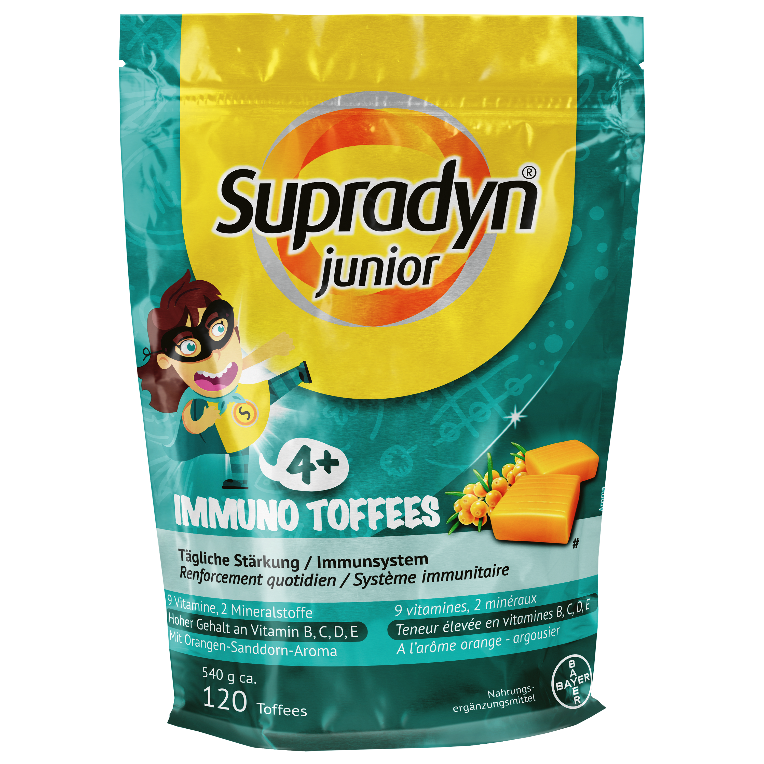 Supradyn Junior Toffees Beutel 120 Stück