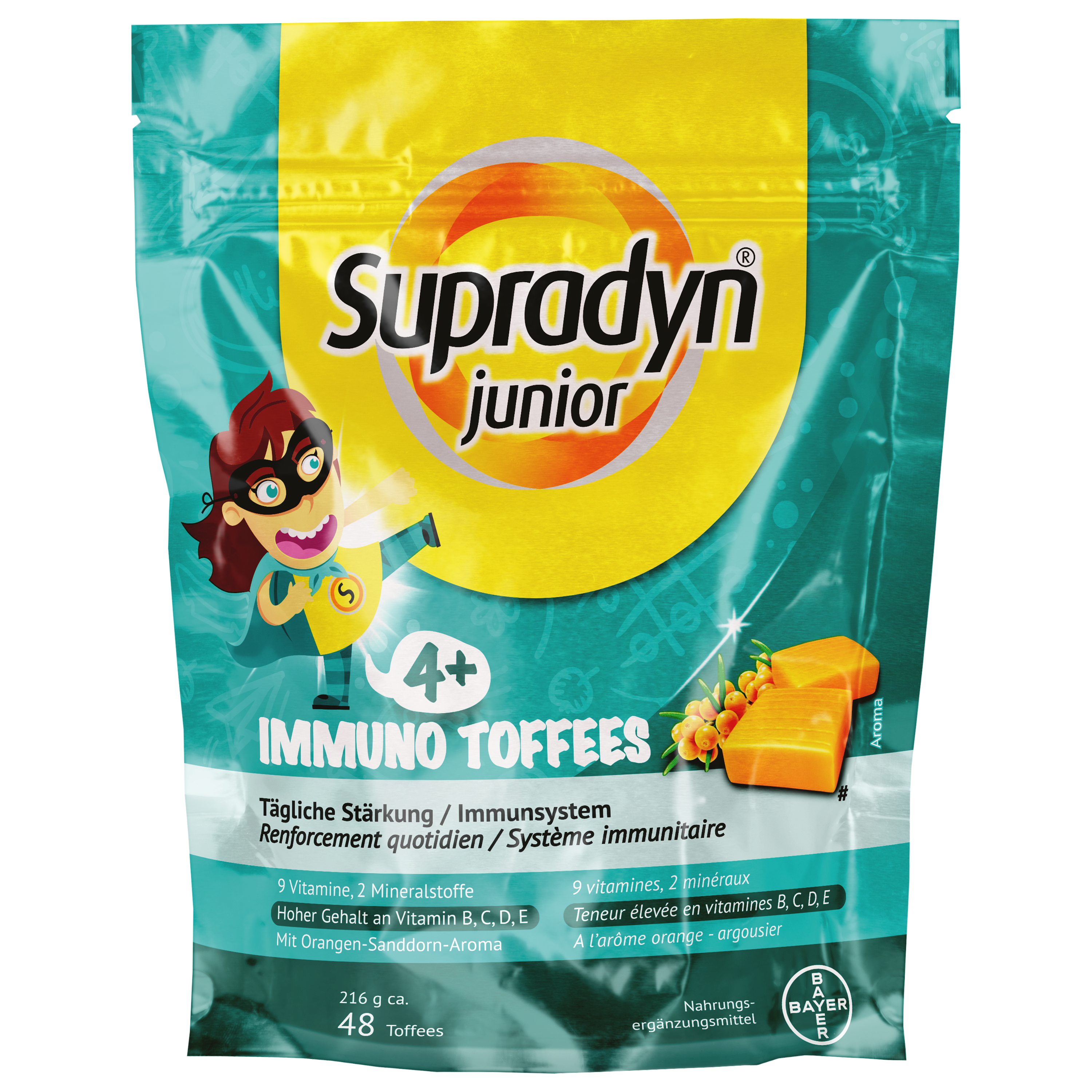 Supradyn Junior Toffees Beutel 48 Stück