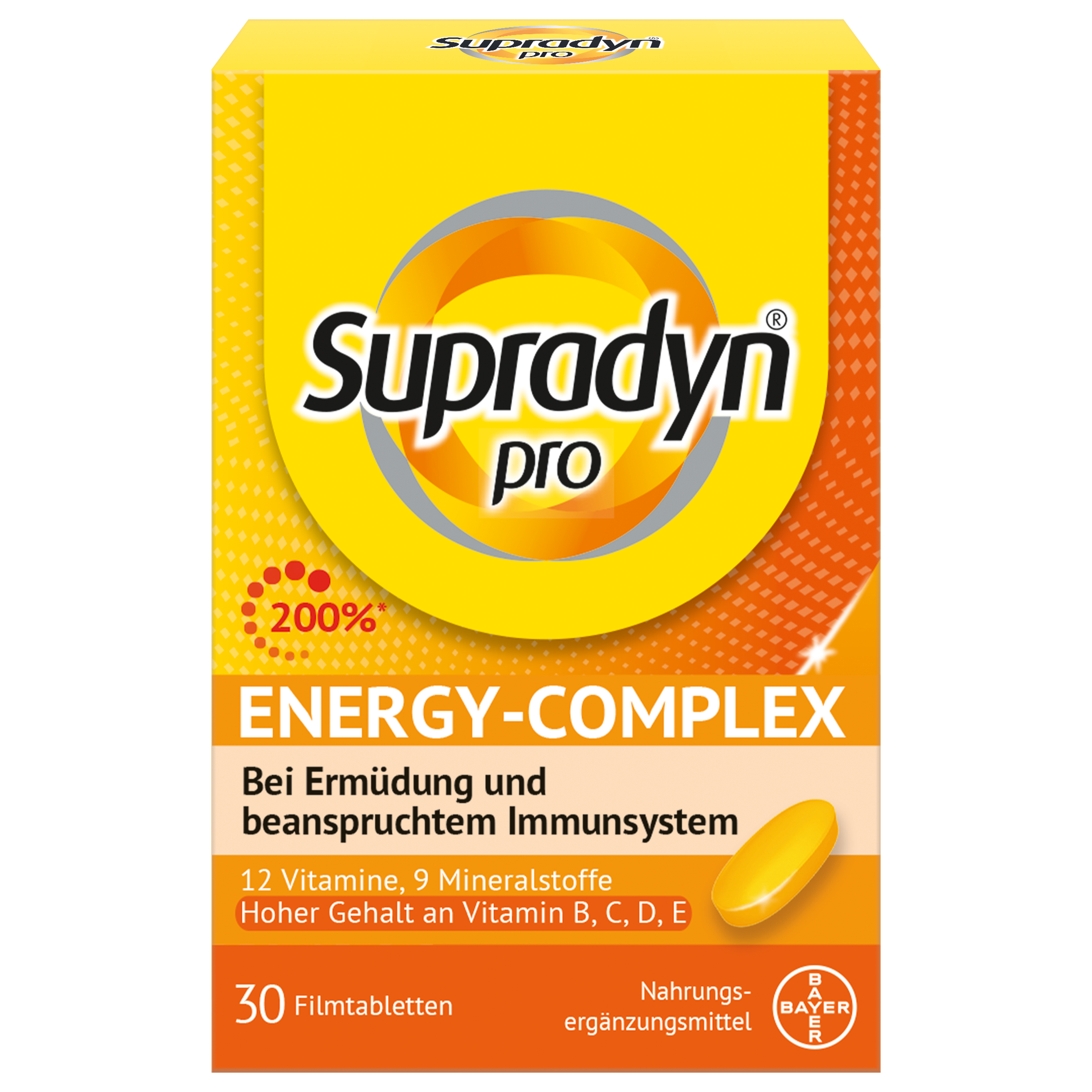 Supradyn pro energy-complex Filmtabl Ds 30 Stk