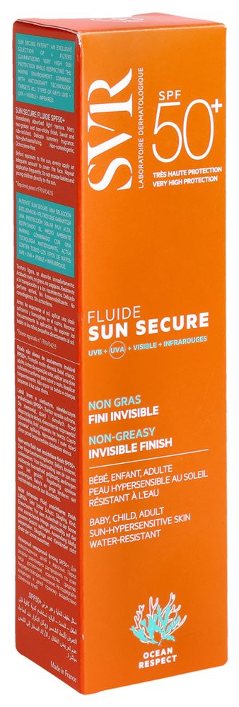 SVR SUN Secure Fluide Spf50+ 50 ml