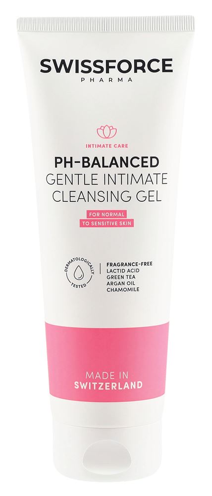 Swissforce Intim-Reinigungsgel vegan ohne Alkohol & Duftstoffe Tb 250 ml