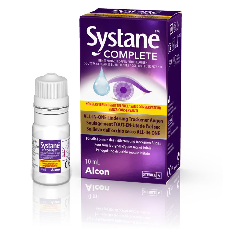Systane Complete Benetzungstropfen ohne Konservierungsmittel Fl 10 ml