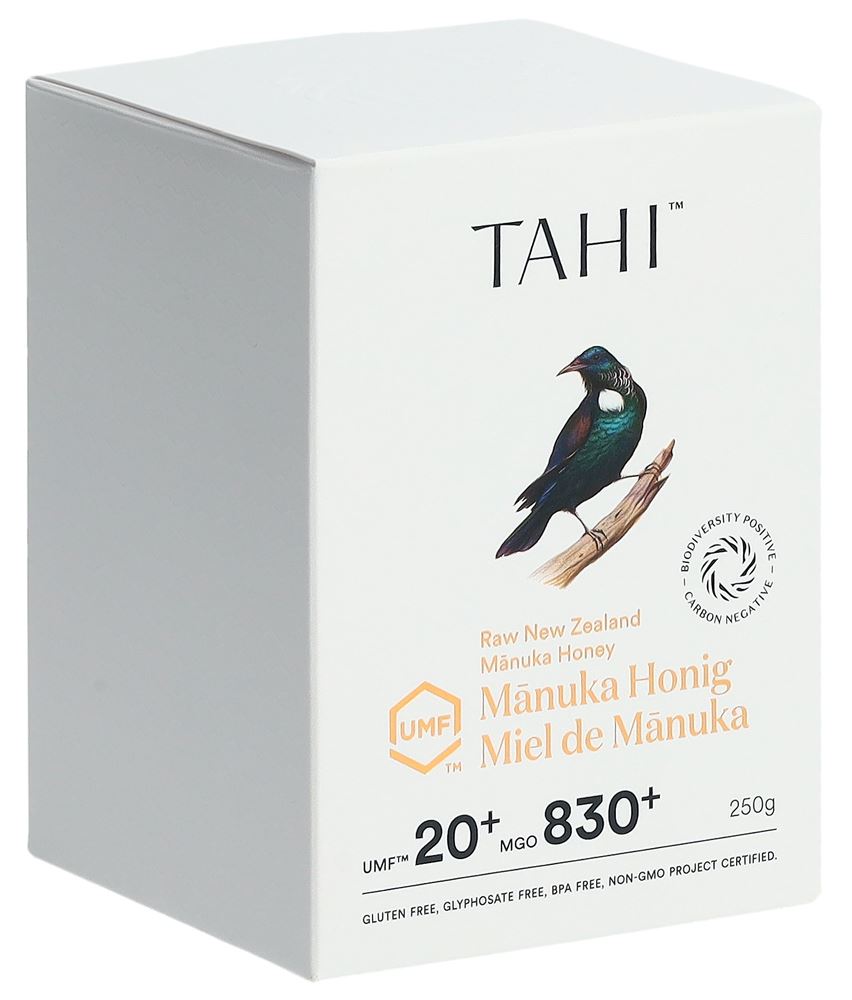 Tahi Manuka Honig UMF 20 + MGO 830 + deutsch/französisch Topf 250 g