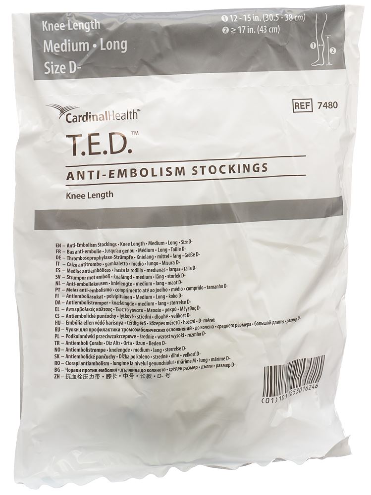 Ted Strümpfe knielang mittel lang 1 Paar