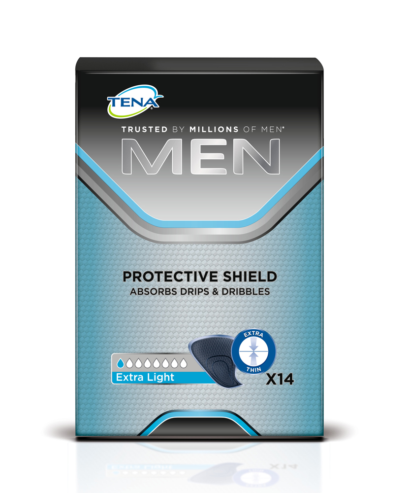 Tena Men Protective Shield Level 0 Extra Light 14 Stk