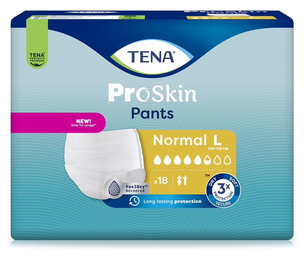 Tena Pants Normal L 100-135cm 18 Stk