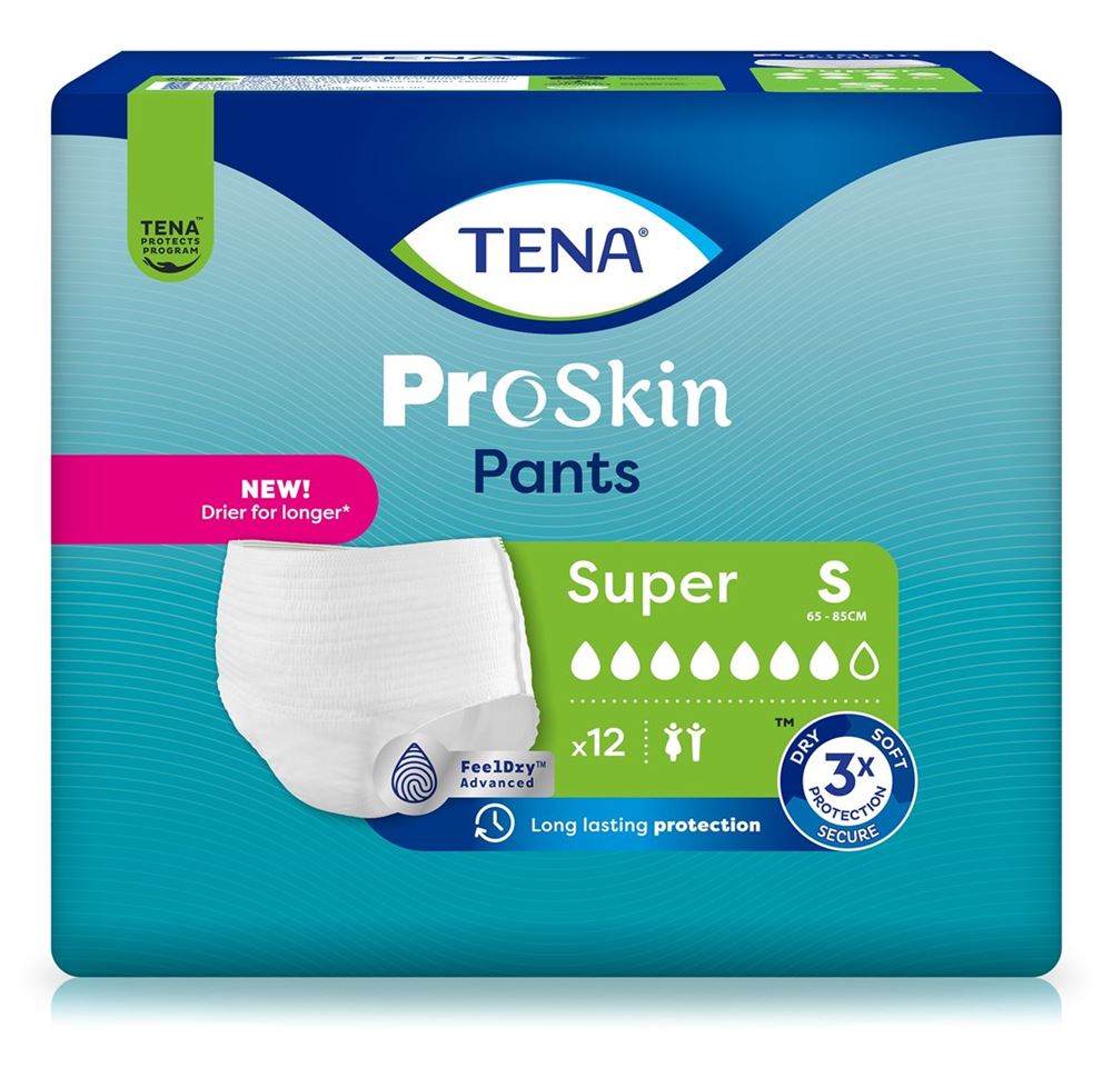 Tena Pants Super S 65-85cm 12 Stk
