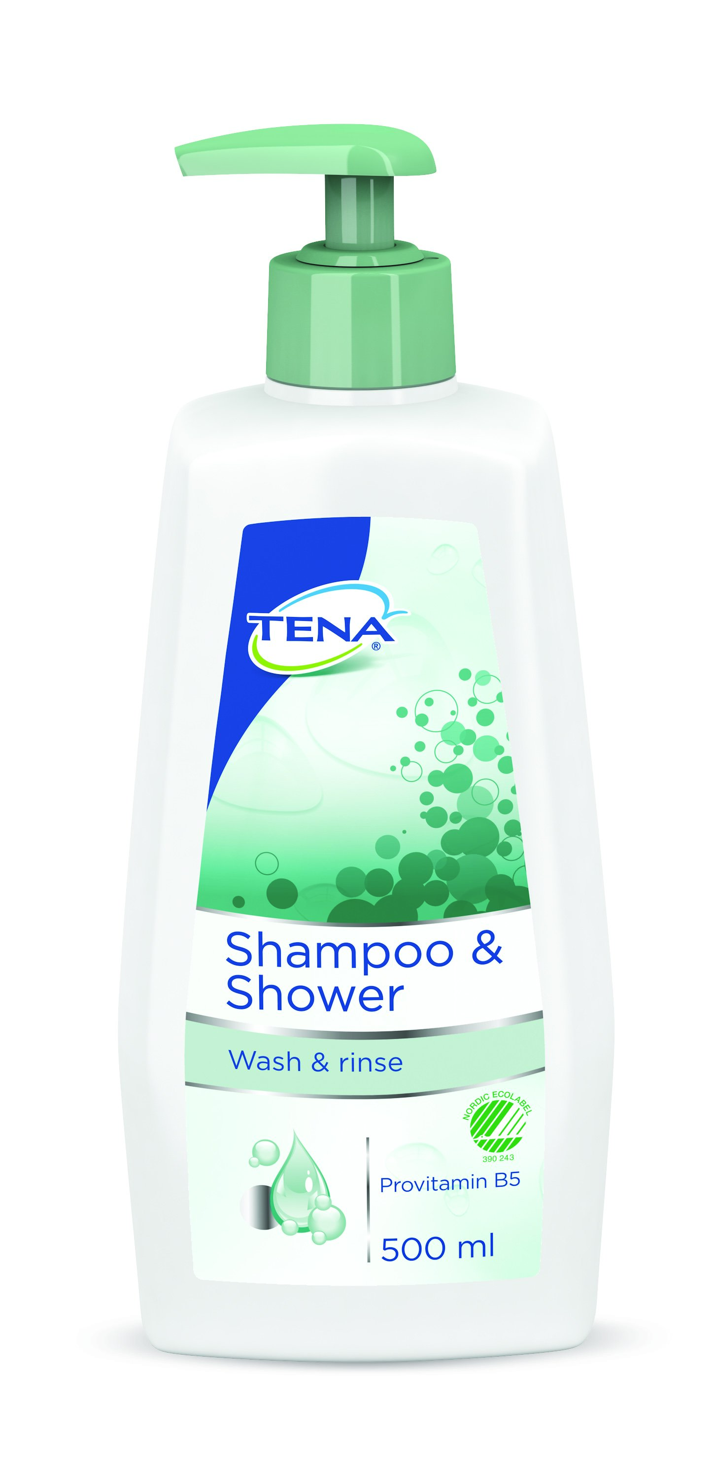 Tena Shampoo & Shower Fl 500 ml
