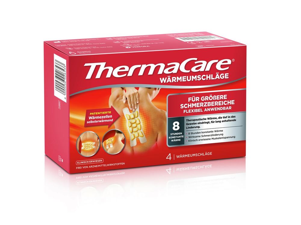 ThermaCare grössere Schmerzbereiche Patch 4 Stk