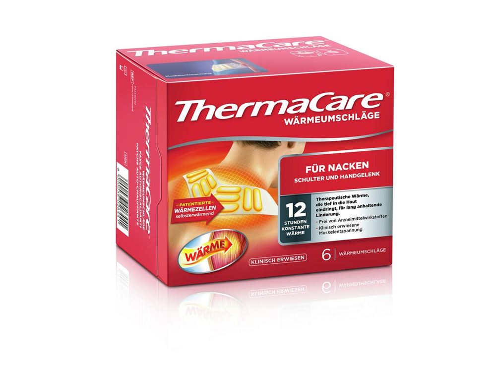 ThermaCare Nacken Schulter Arm Patch 6 Stk