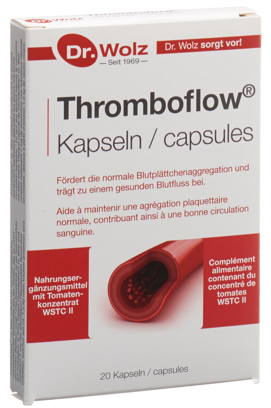 Thromboflow Dr. Wolz Kapseln 20 Stück