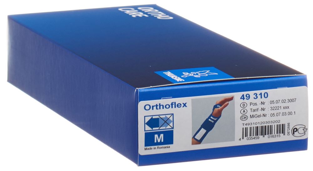 Thuasne Orthoflex Handgelenkband M 21cm links weiss