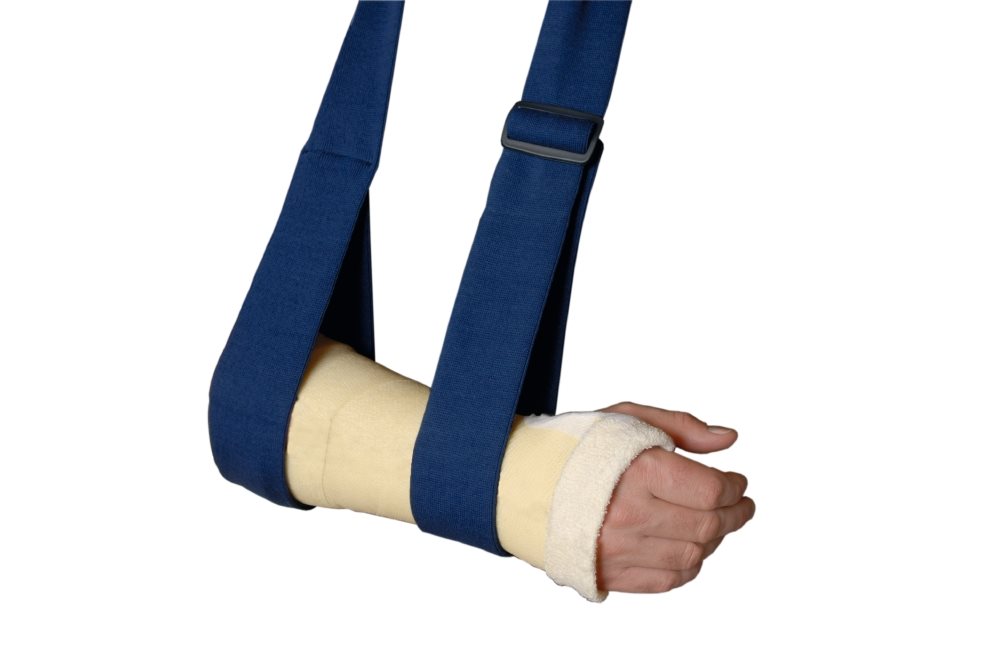 Tobler Armtragegurt 6cmx180cm blau