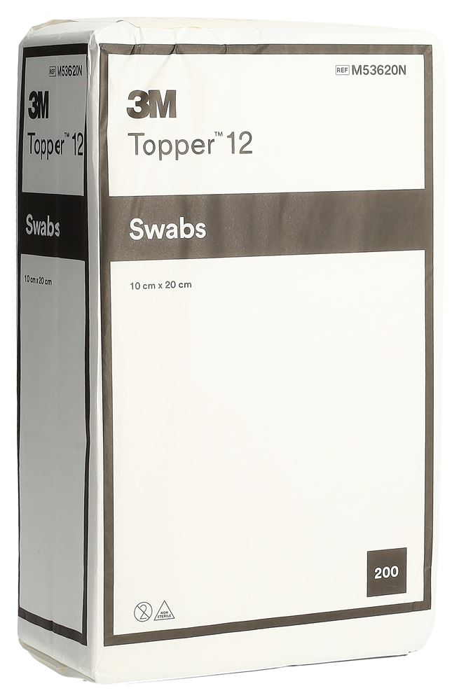 Topper 12 NW Kompressen 10x20cm unsteril 200 Stk