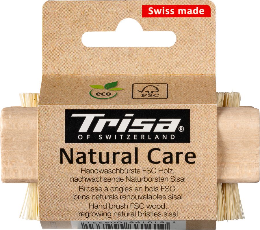 Trisa Natural Care Handwaschbürste Holz