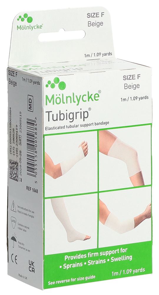 Tubigrip Schlauchbandage F 1mx10cm beige
