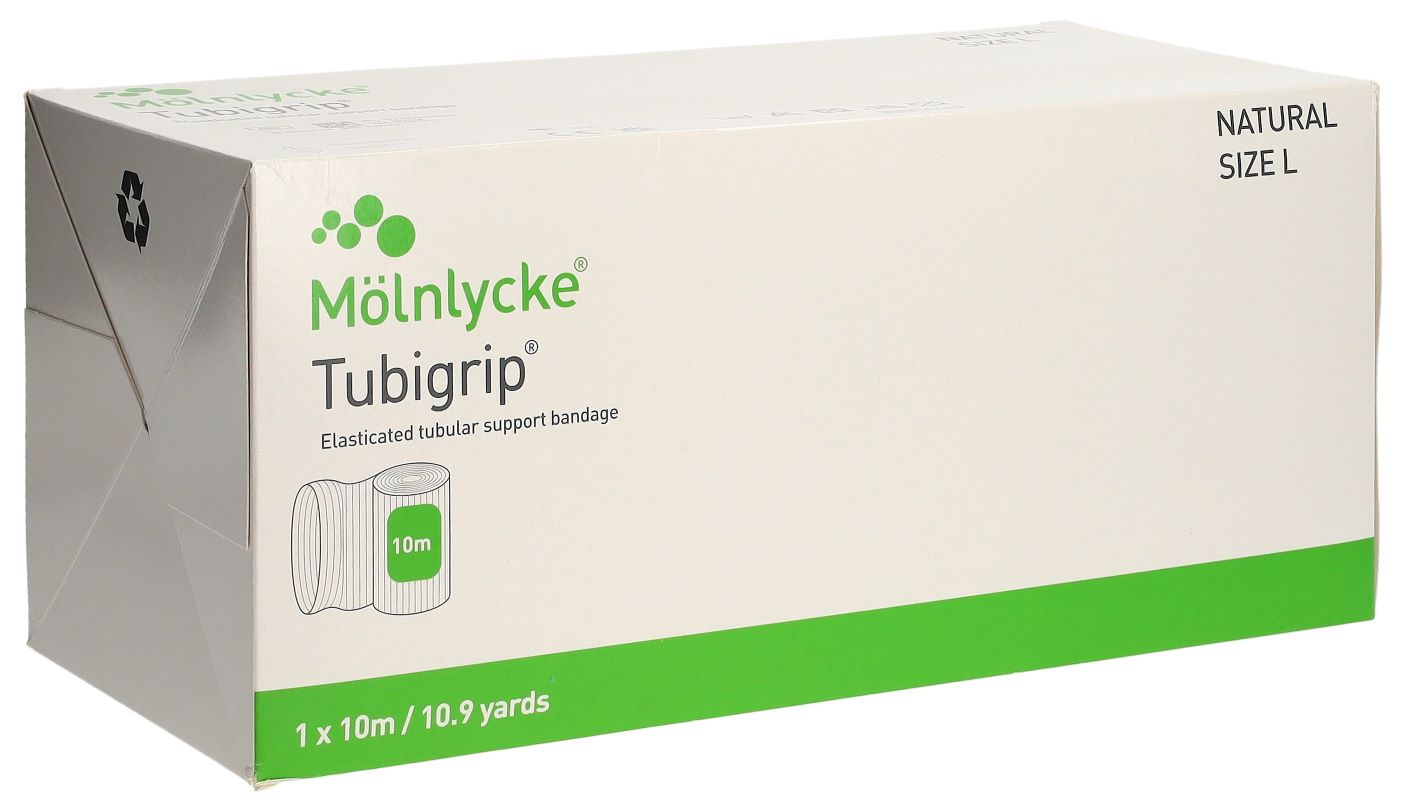 Tubigrip Schlauchbandage L 10mx32.50cm natural Box