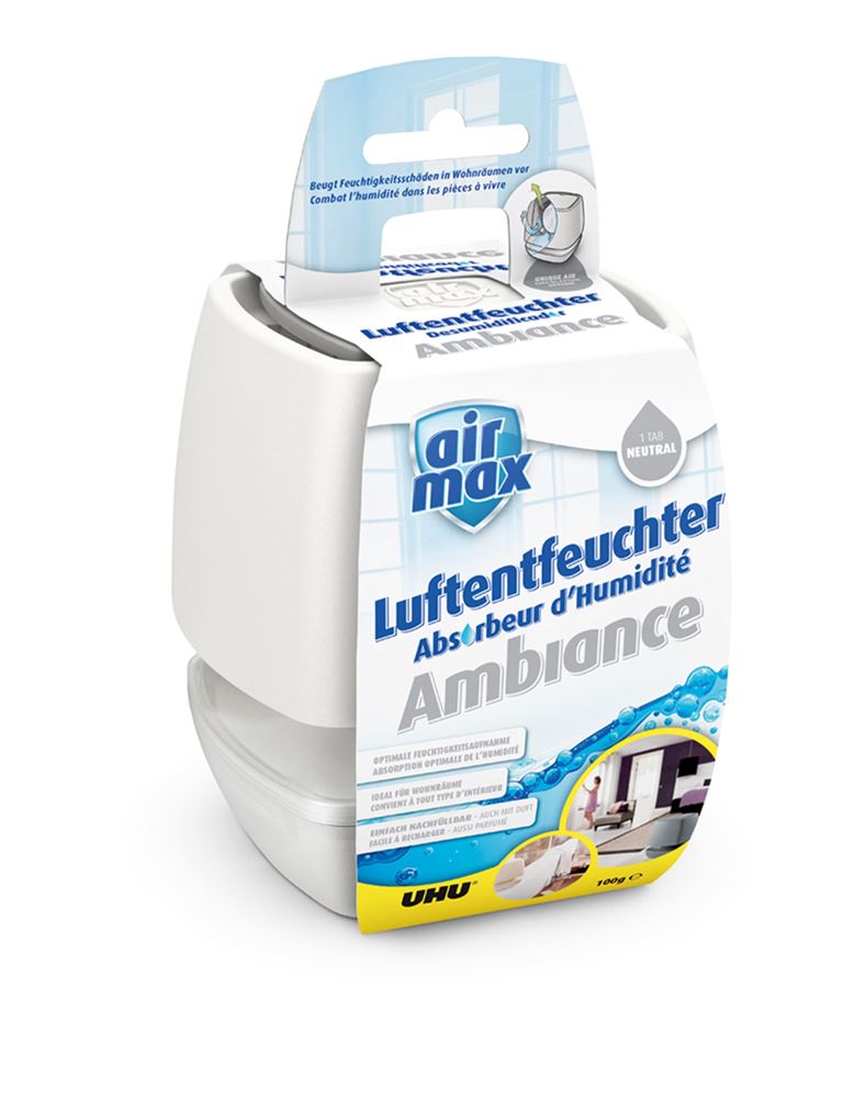 Uhu Airmax Luftentfeuchter Ambiance weiss 100 g