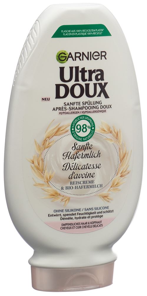 Ultra Doux Spülung mit Reiscreme und Hafermilch 250 ml