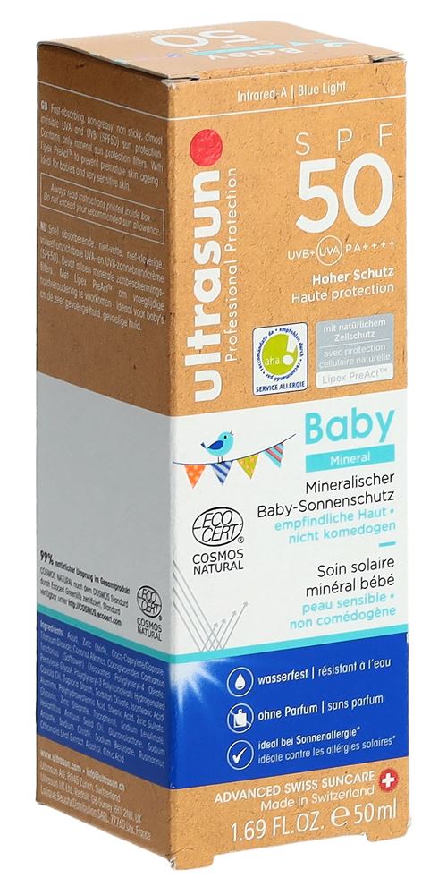Ultrasun Baby Mineral Spf50 Tb 50 ml
