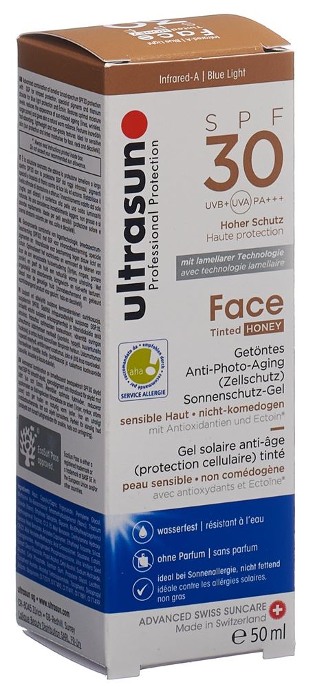 Ultrasun Face Tinted Honey SPF 30 50 ml