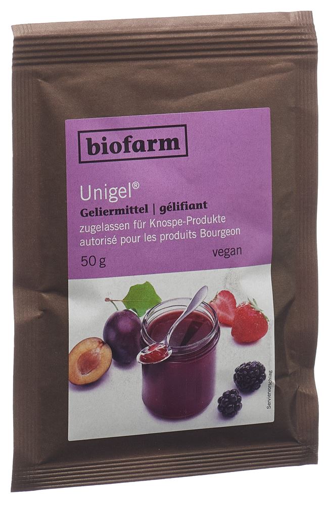 Unigel Zugelassen Für Knospe-Produkte Beutel 50 G
