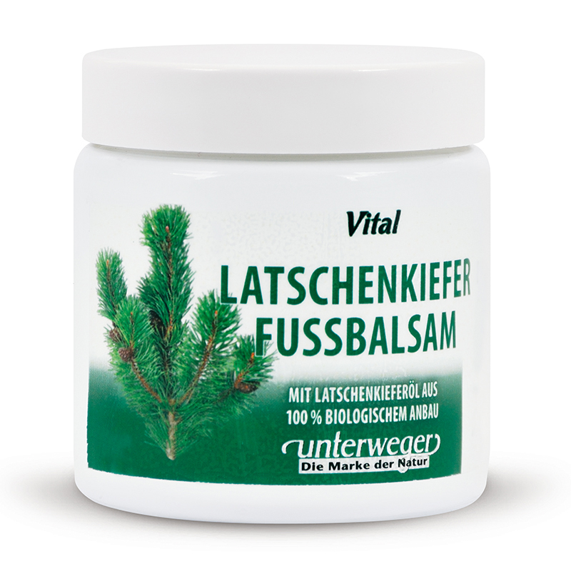 Unterweger Vital Fussbalsam Latschenkiefer Topf 100 ml