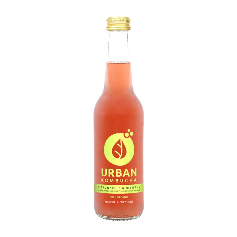 Urban Kombucha Zitronengras & Hibiskus Fl 330 ml