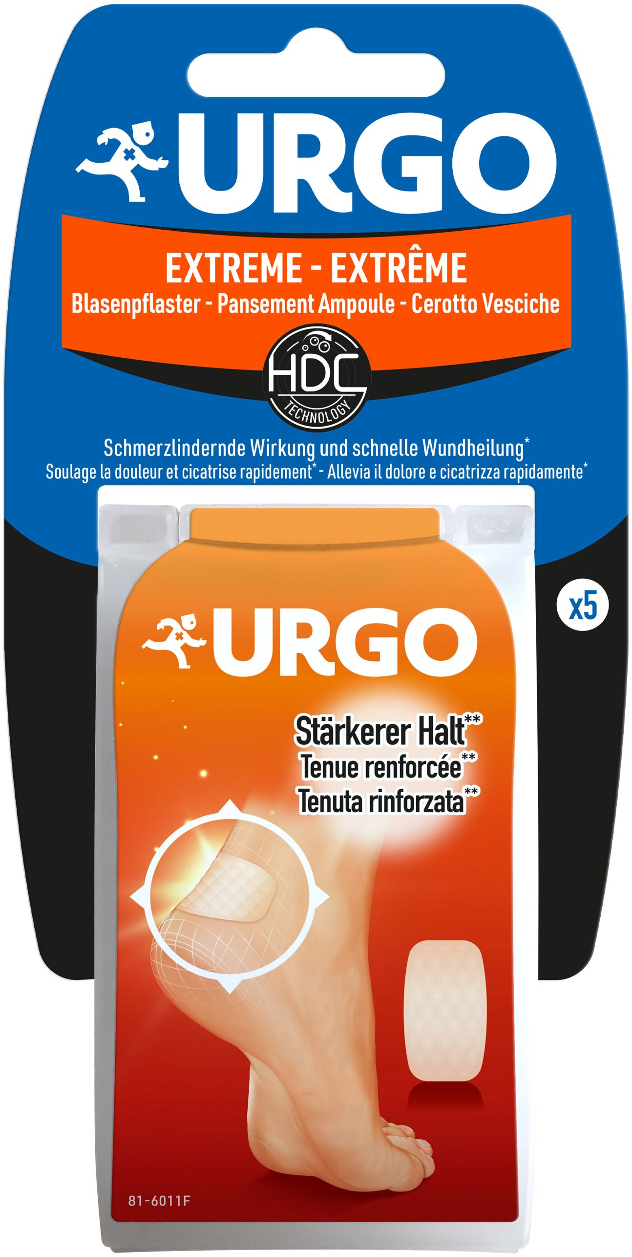 Urgo Blasenpflaster Extreme 5 Stk