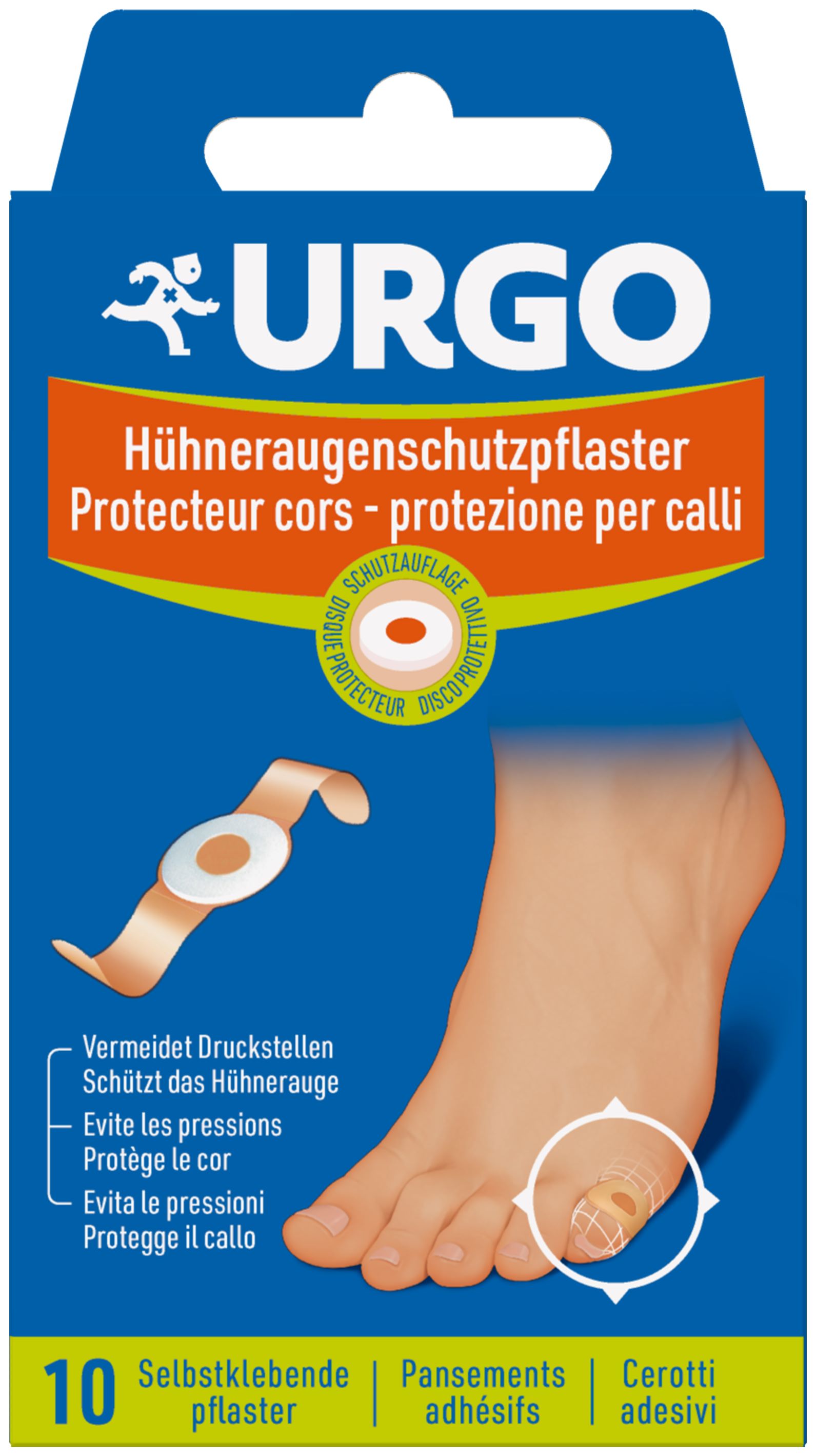 Urgo Hühneraugenschutzpflaster 10 Stk