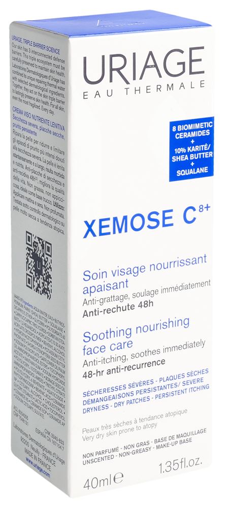 Uriage Xémose Gesichtscreme Tb 40 ml