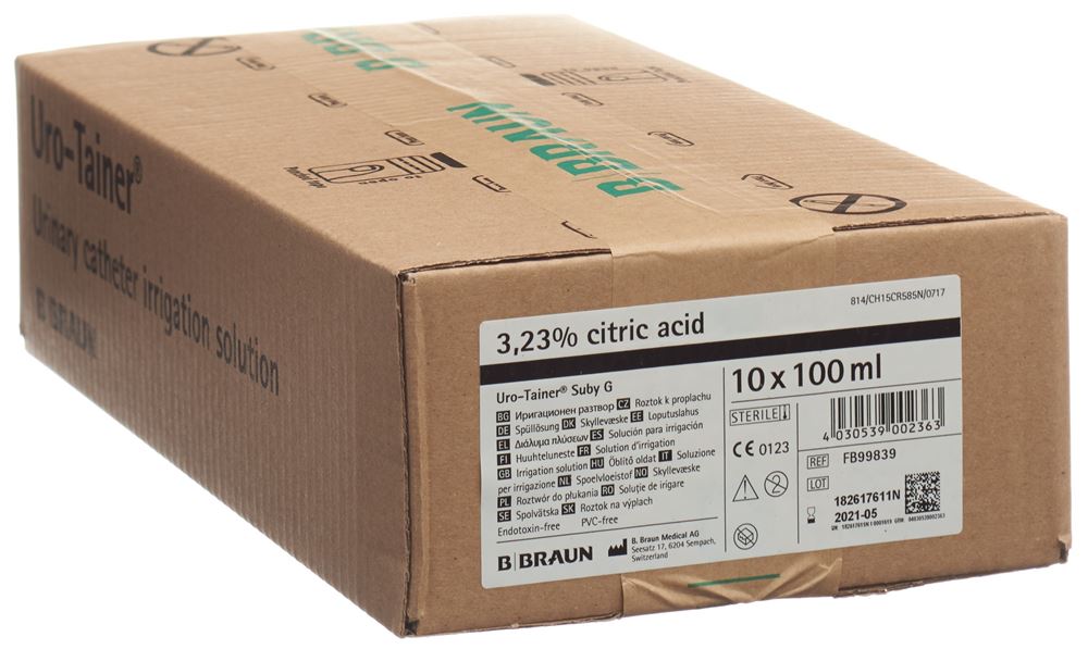 Uro-Tainer Solutio Suby G 10 Btl 100 ml