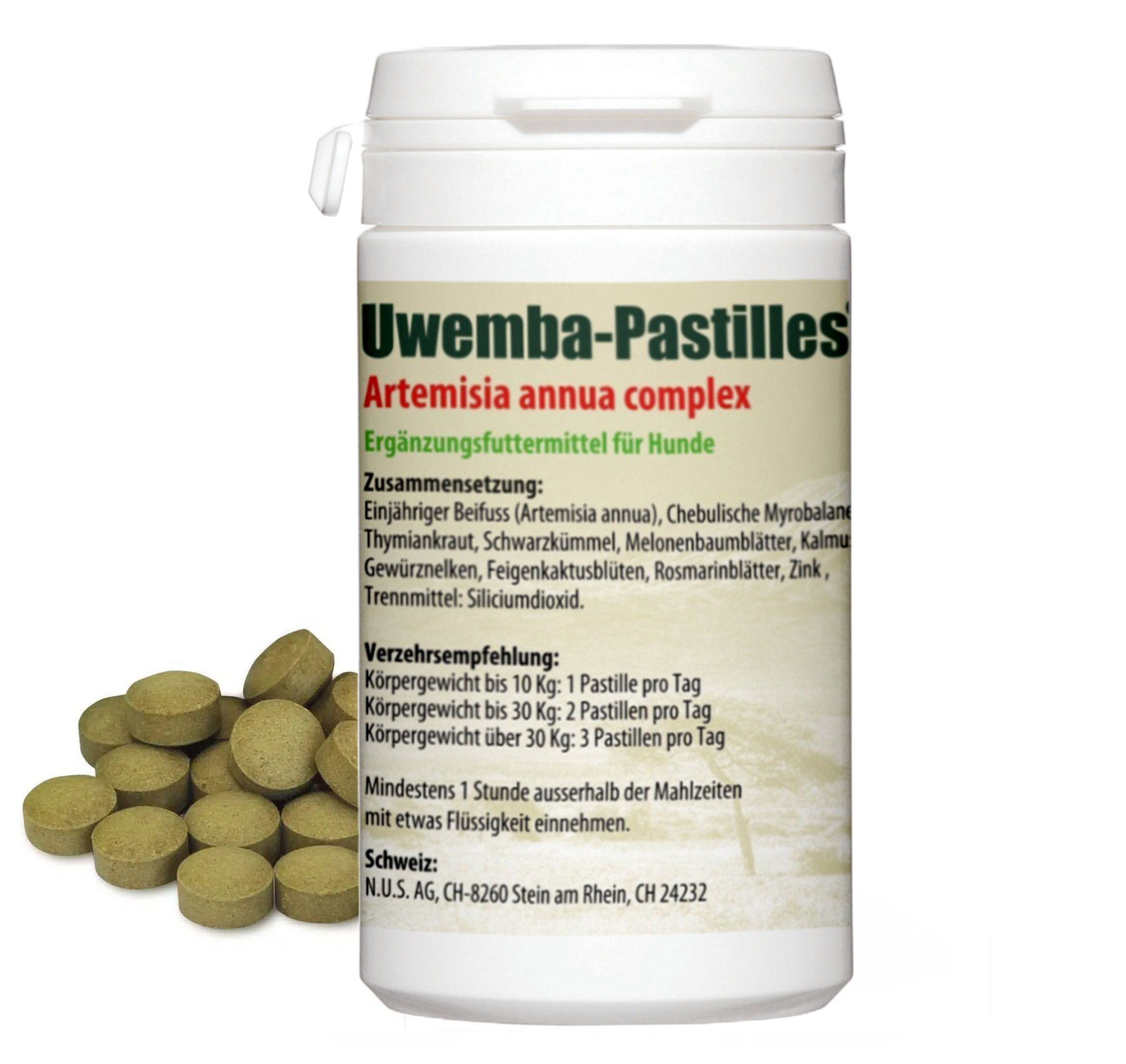 Uwemba-Pastilles Artemisia Complex – Mit Artemisia annua (Einjähriger Beifuss)