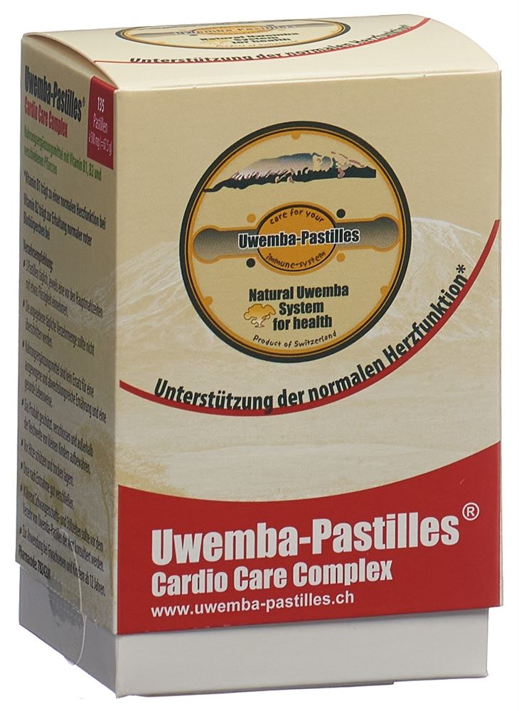 Uwemba-Pastilles Cardio Care Complex 500 mg Ds 135 Stk