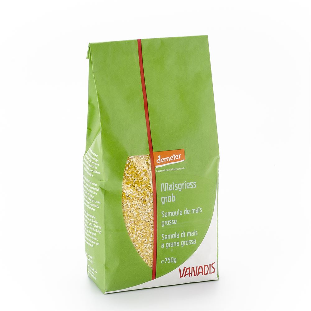 Vanadis Maisgriess Bramata grob Knospe 750 g
