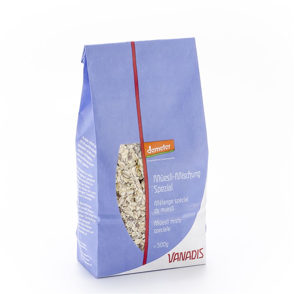 Vanadis Müsli Mischung Spez Demeter Beutel 500 G