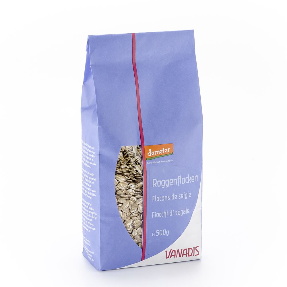 Vanadis Roggenflocken grob 500 g
