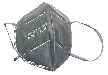 VaSano Maske Ffp2 grau versiegelt deutsch/italienisch/französisch 2 Stk