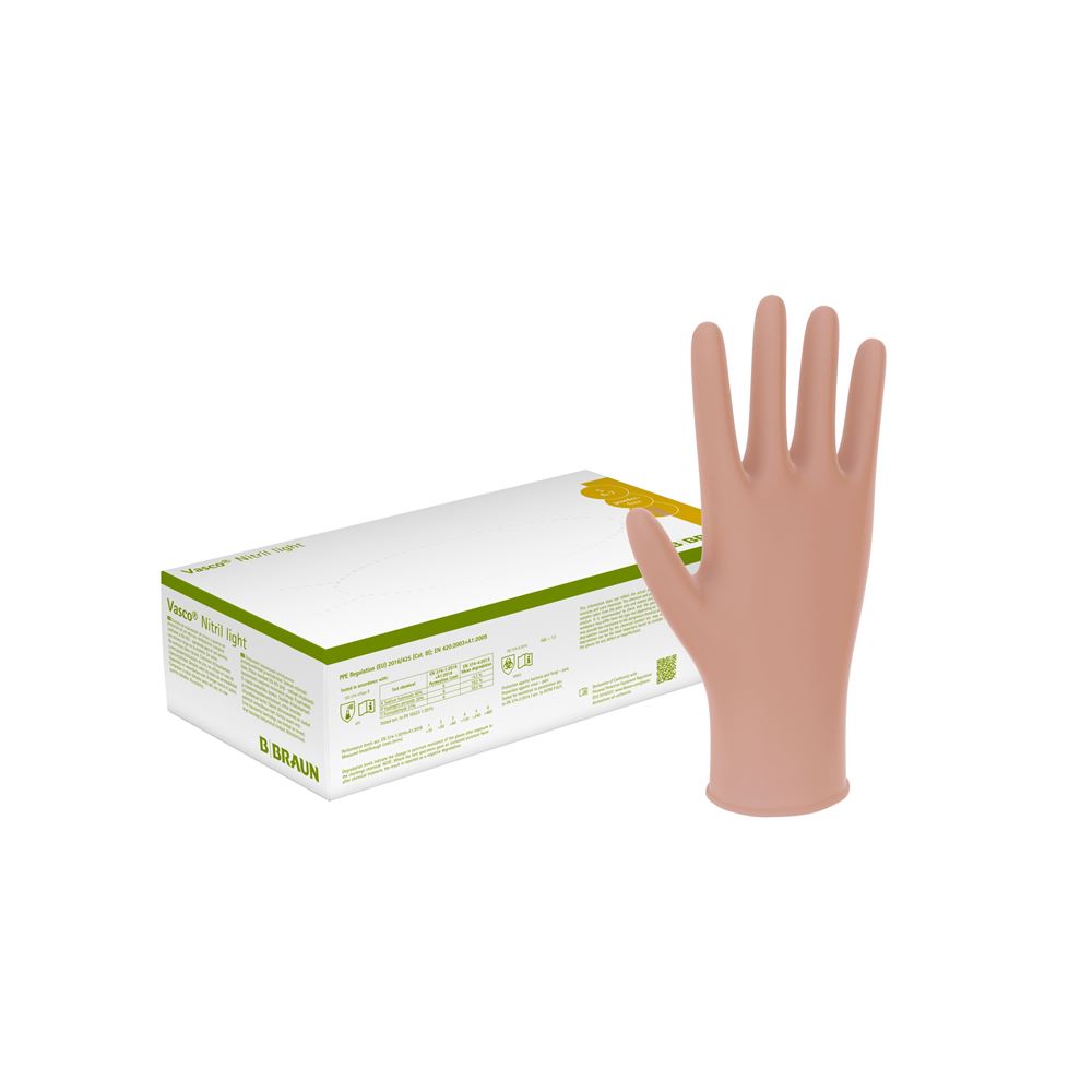 Vasco Nitril Light Untersuchungs-Handschuhe S latexfrei ungepudert 100 Stk