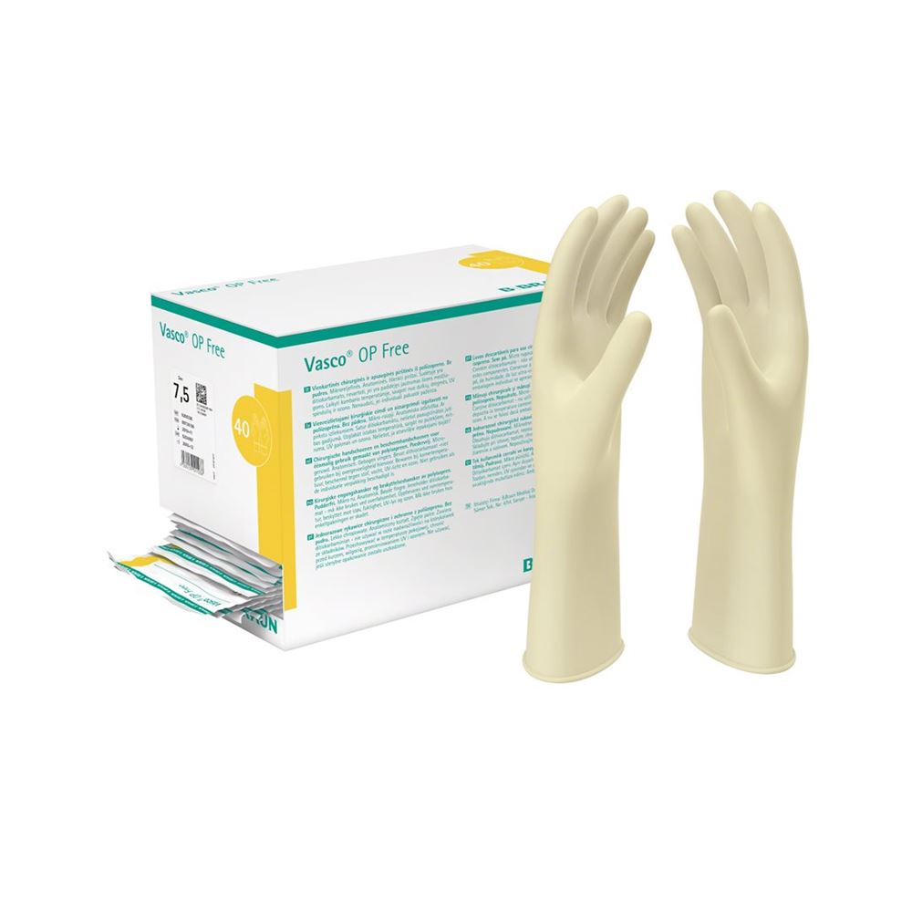 Vasco OP Free Handschuhe Gr7.0 steril ohne Latex 40 Paar