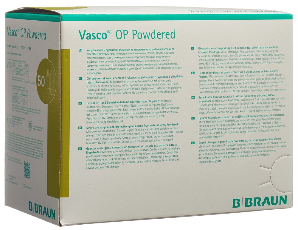 Vasco OP Powdered Gr6.5 50 Paar
