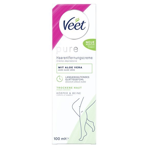Veet Pure Enthaarungscreme trockene Haut Tb 100 ml