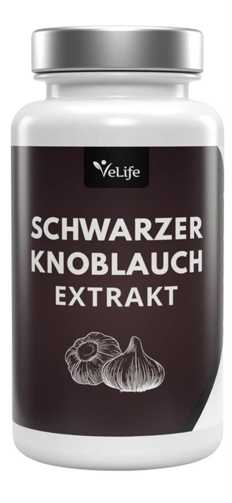 VeLife Schwarzer Knoblauch Extrakt Kaps Ds 90 Stk