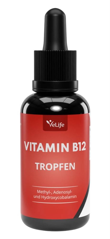 Velife Vitamin B12 Tropfen 250 mcg Trio Tropffl 50 ml