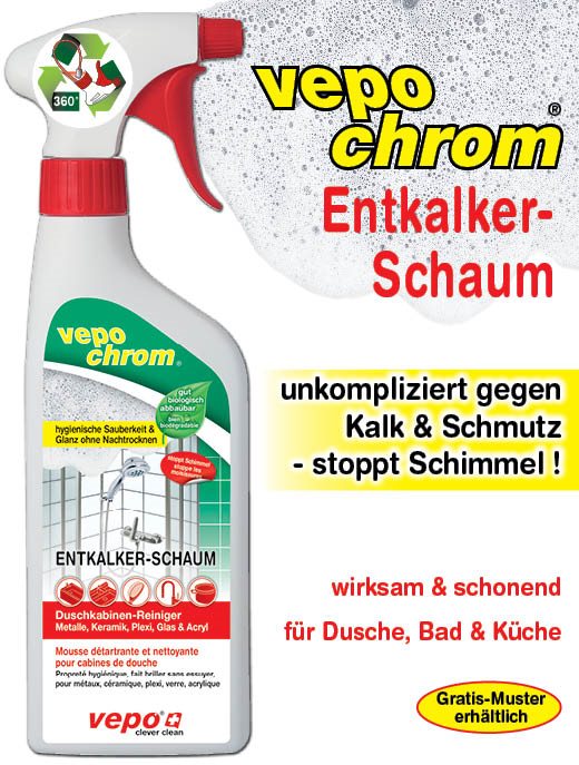 Vepochrom Entkalker-Schaum Vapo 360° 500 ml