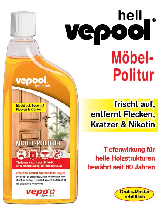 Vepool Möbelpolitur liq hell 300 ml